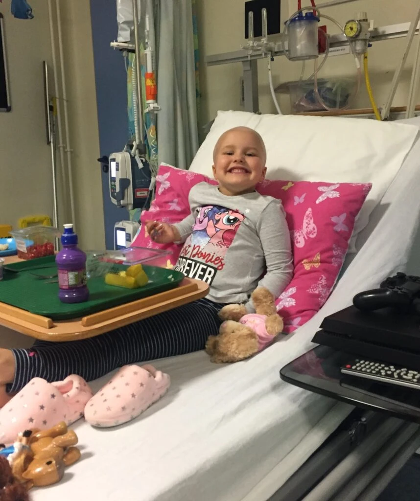 Ruby having chemotherapy