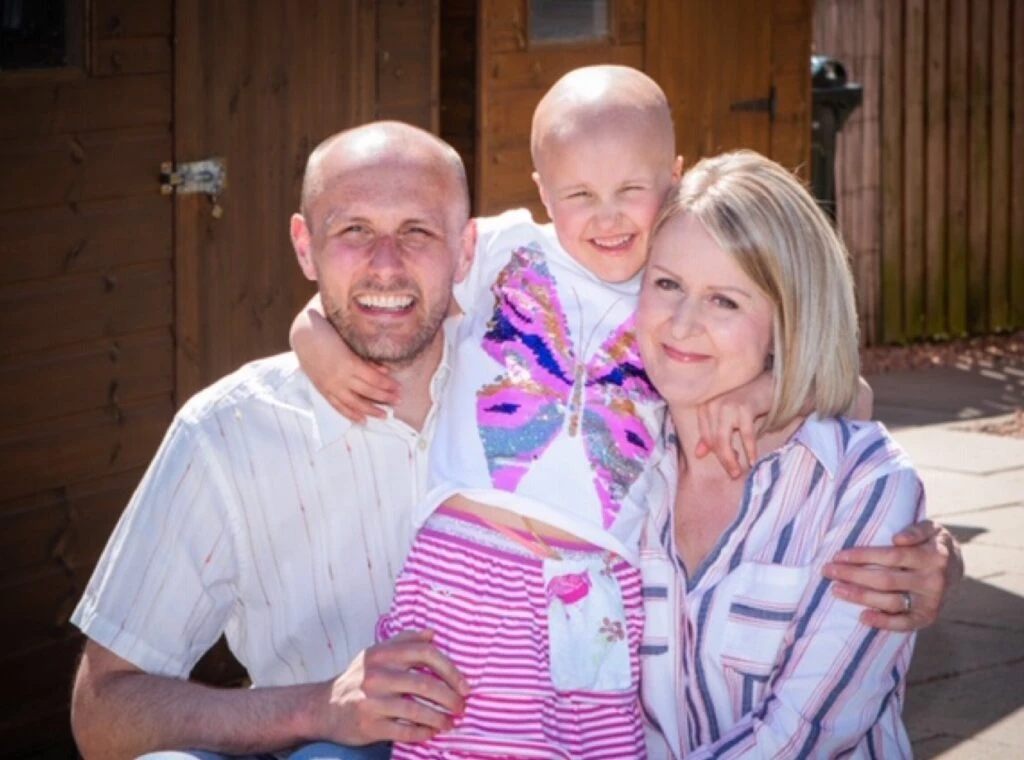 Ruby with Mum and Dad
